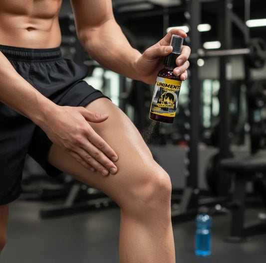 Linimento Activador Muscular Spray 60 ml | Antes y Después del Entreno